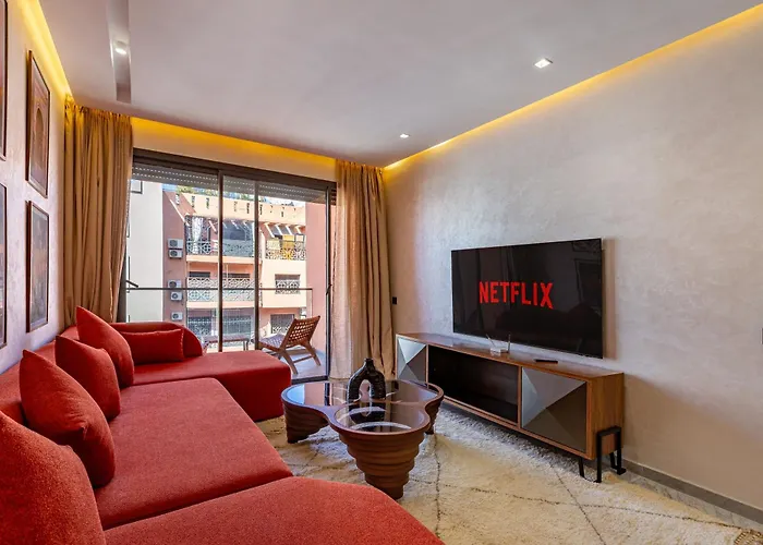 Brand New - Elegant Familial Appt - Plaza Marrakech