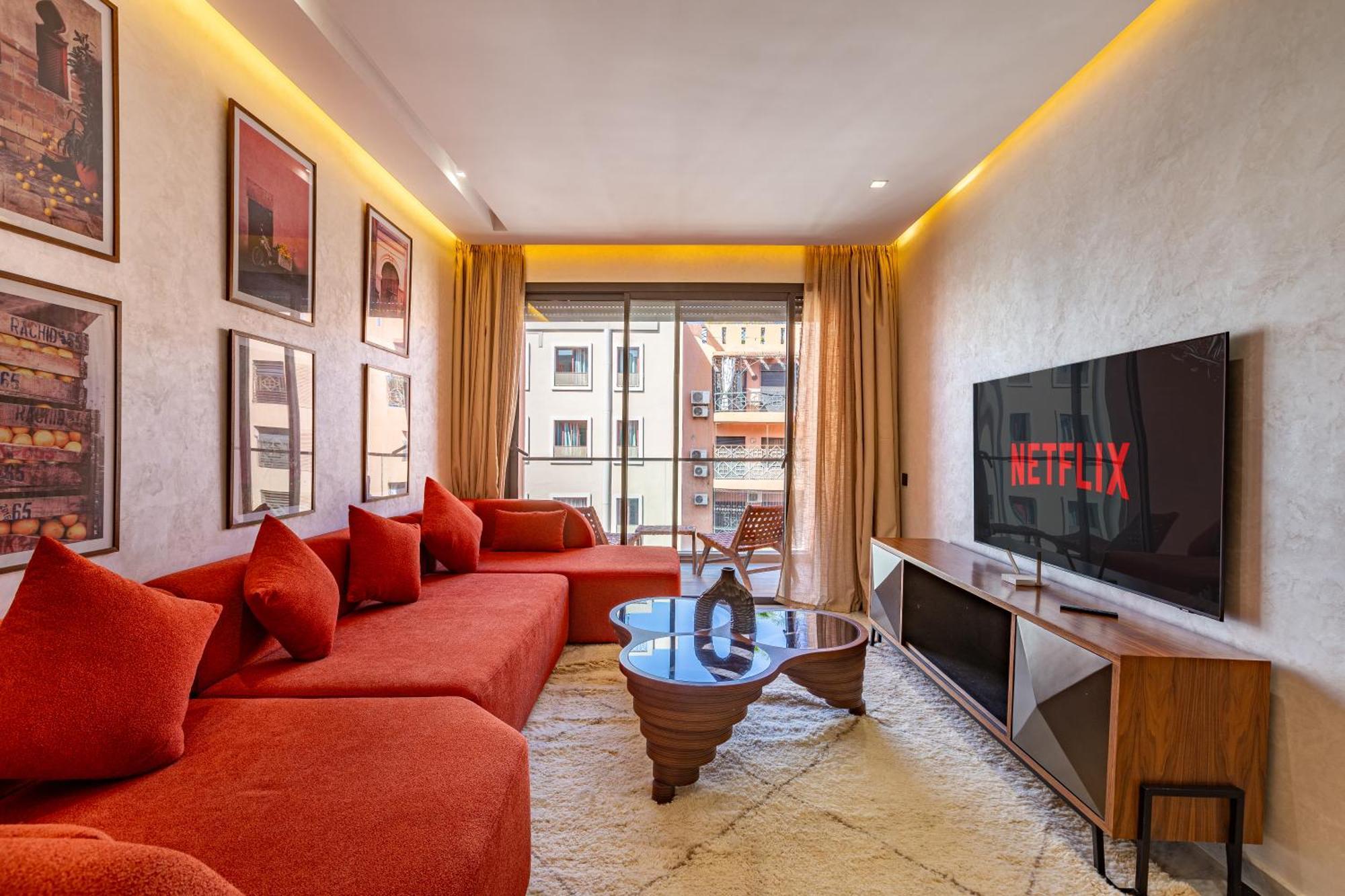 Brand New - Elegant Familial Appt - Plaza Marrakech